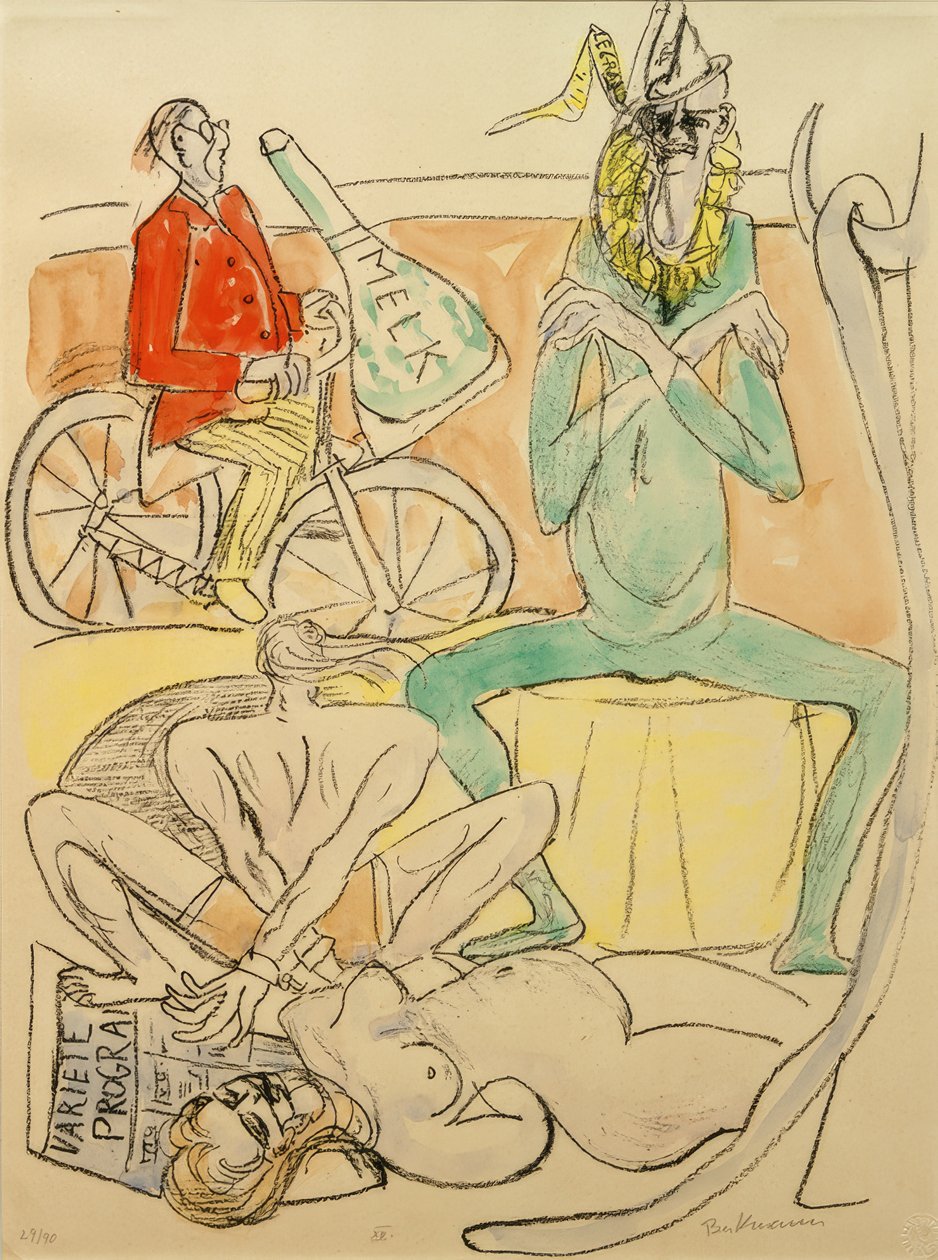 CIRKUS (Zirkus) af Max Beckmann