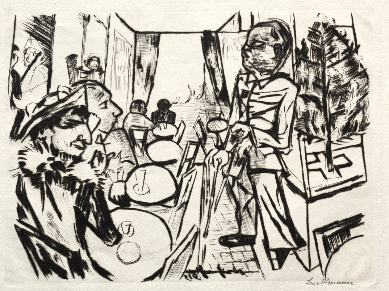 julen 1919 af Max Beckmann