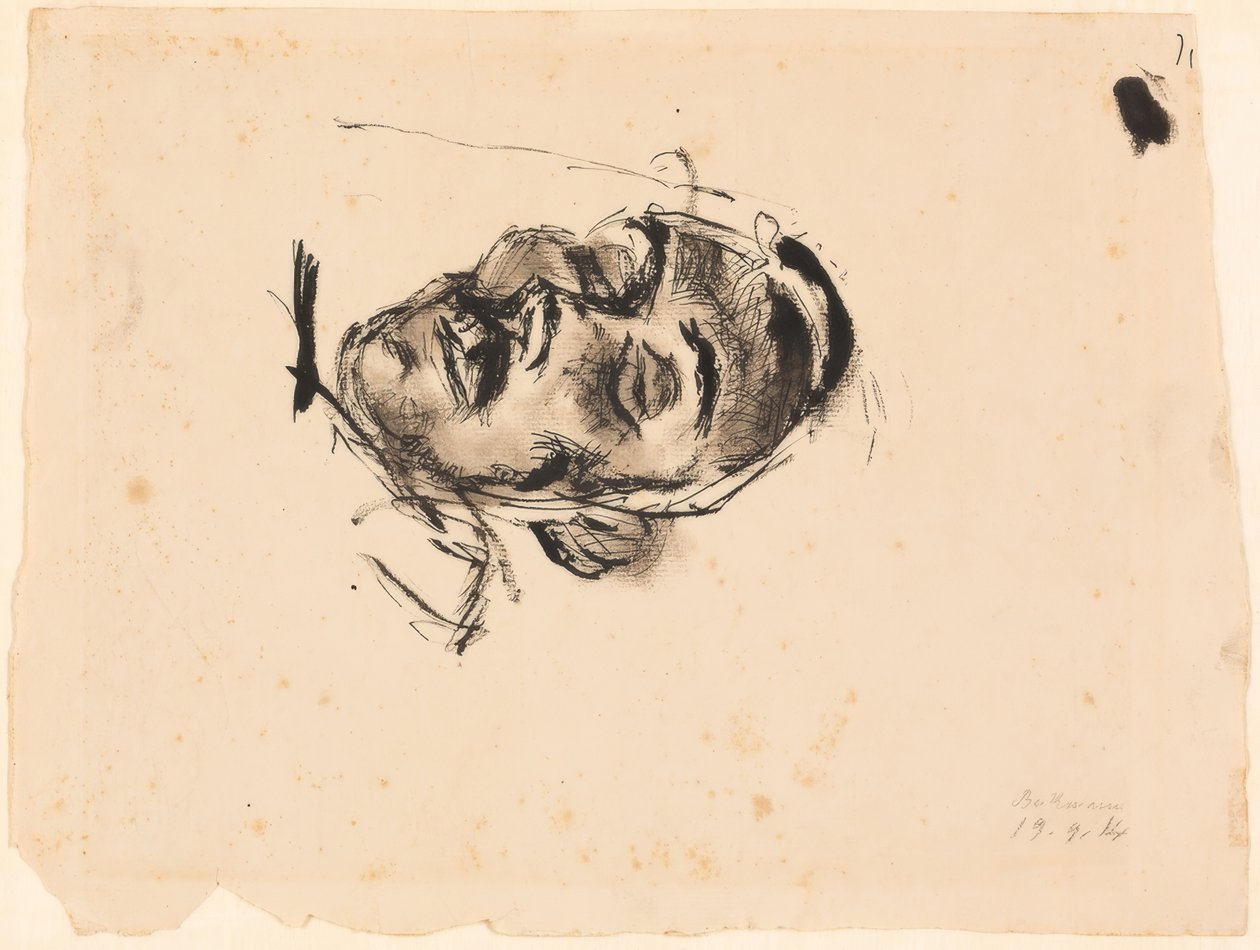 Død russisk af Max Beckmann