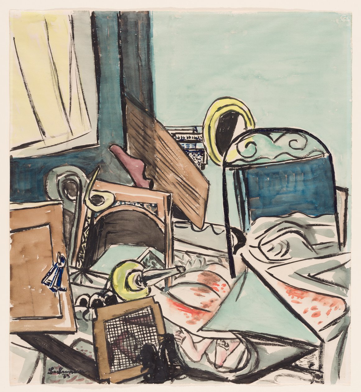 Mordet af Max Beckmann