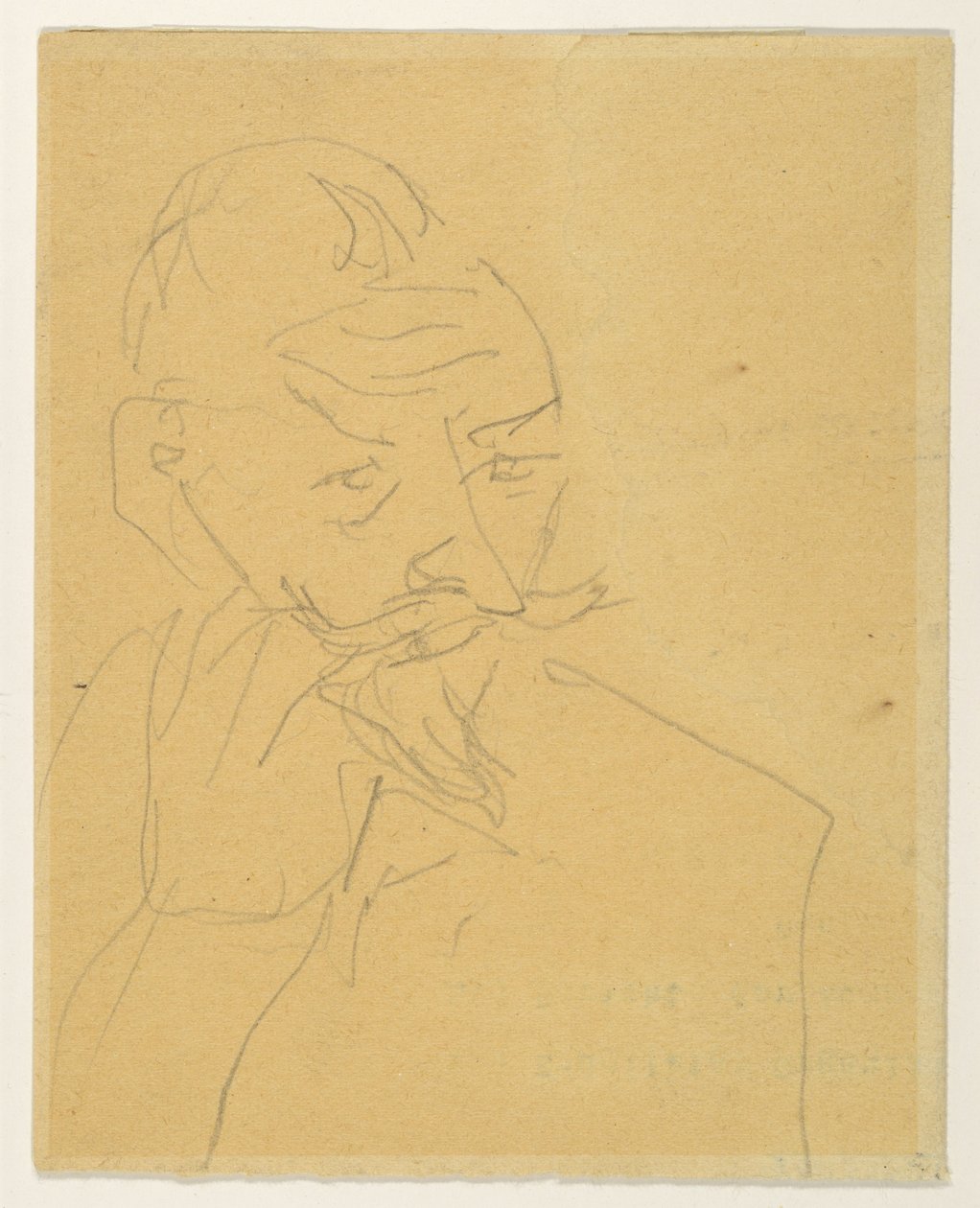 Der Spiritist Albert von Schrenck-Notzing af Max Beckmann