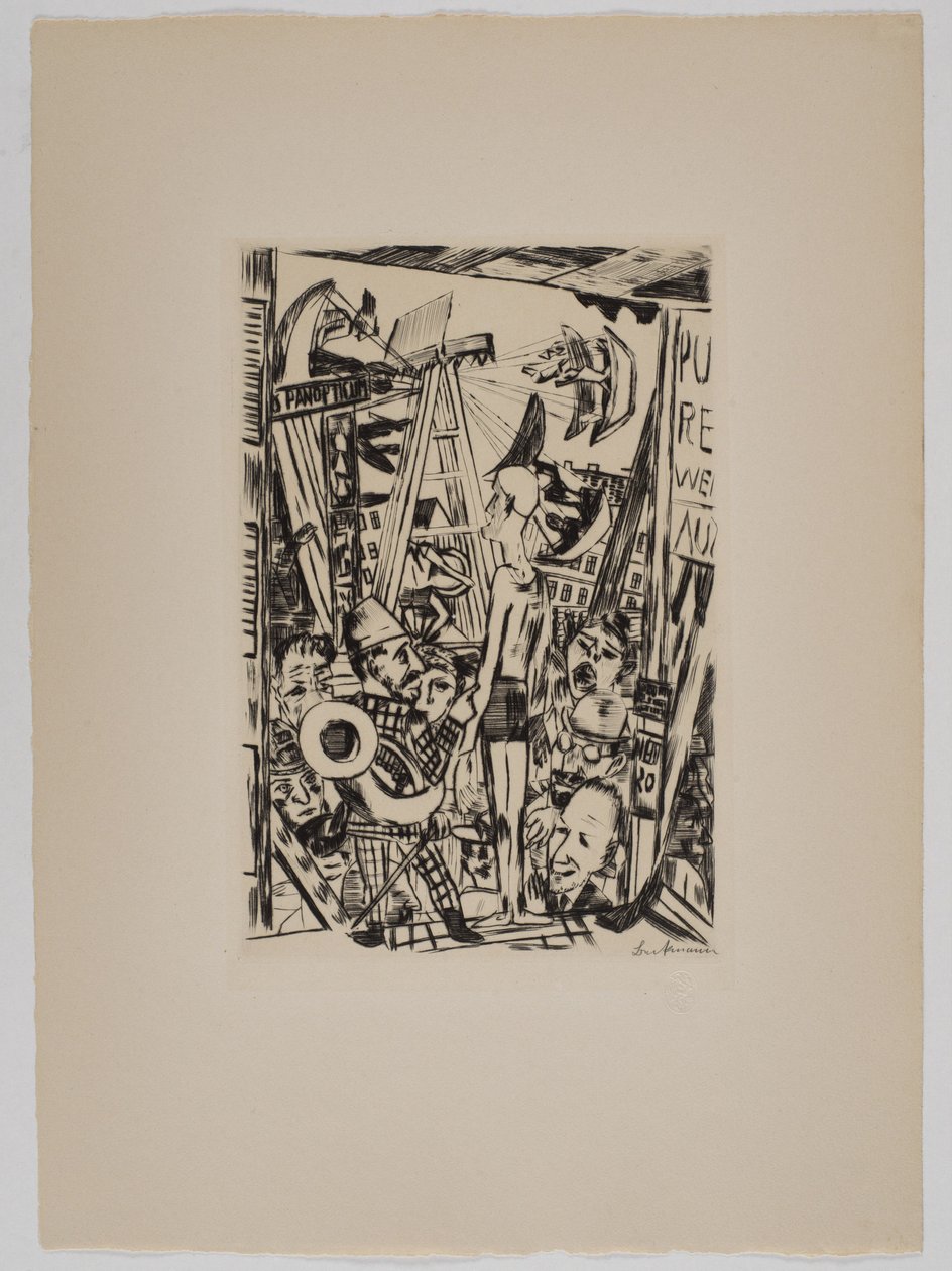 Den store mand af Max Beckmann