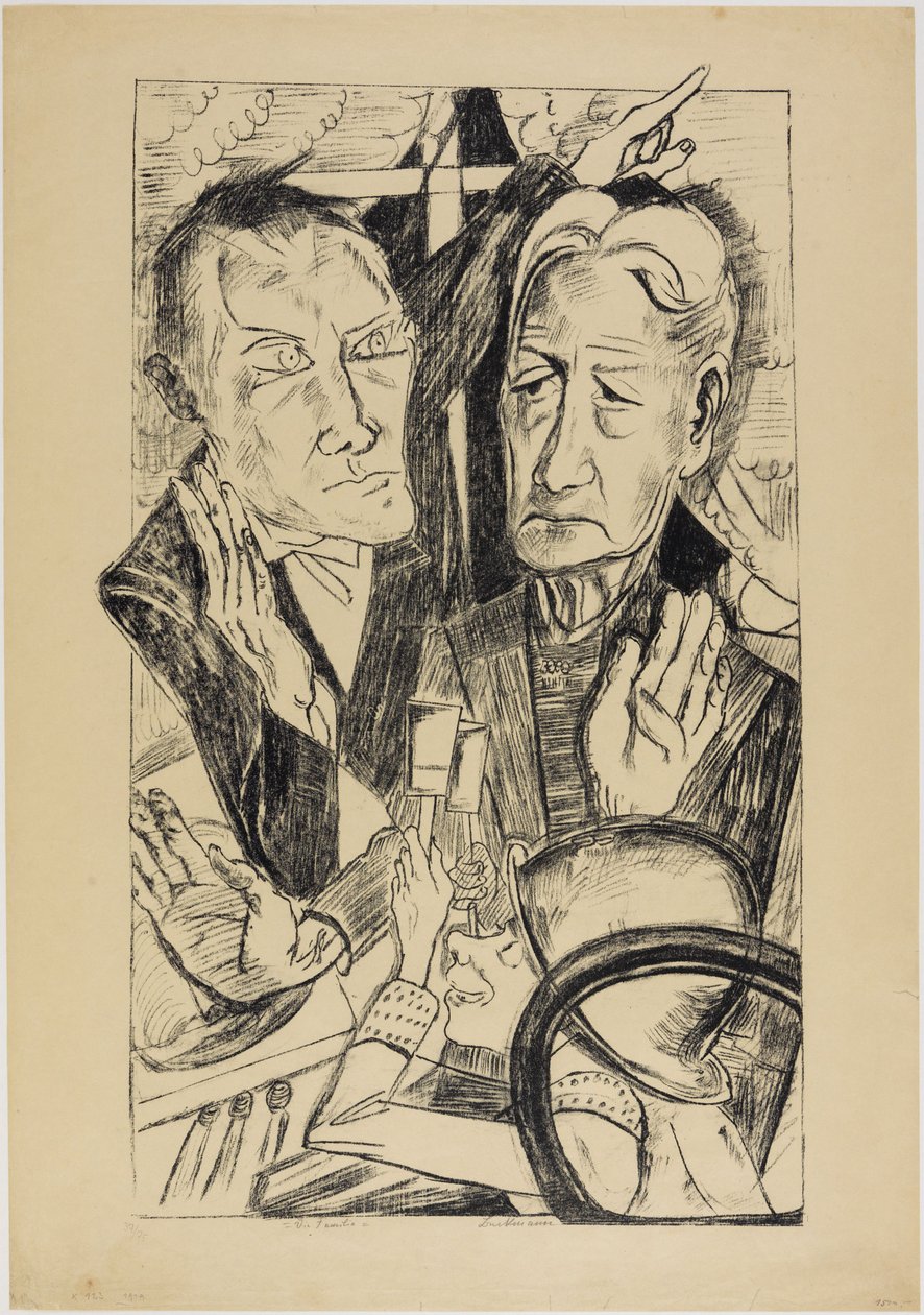 Familien (familien Beckmann) af Max Beckmann