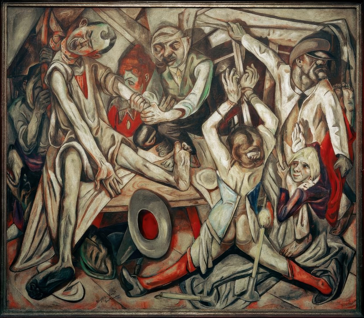 Natten af Max Beckmann