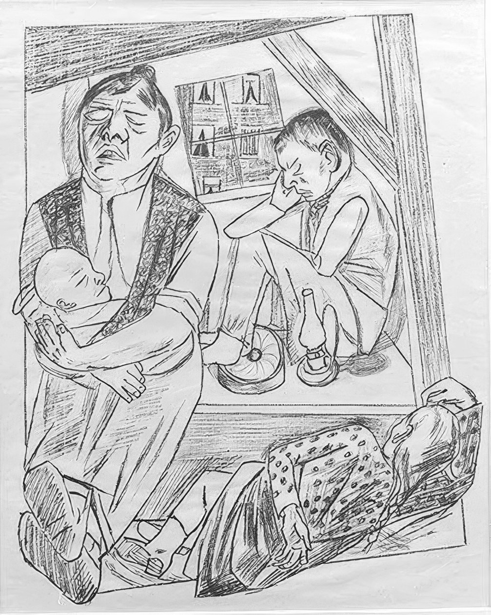 Natten af Max Beckmann