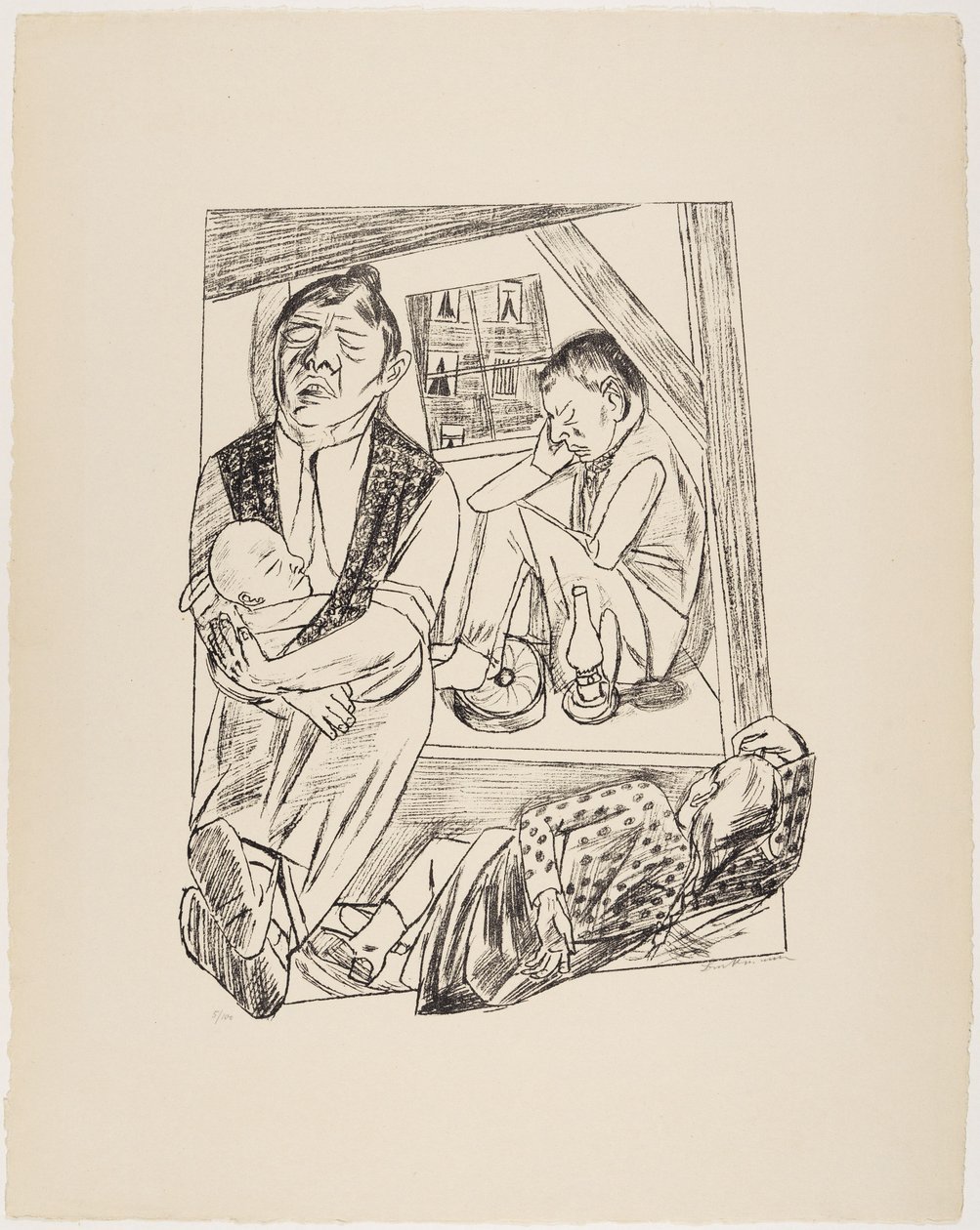 Natten af Max Beckmann