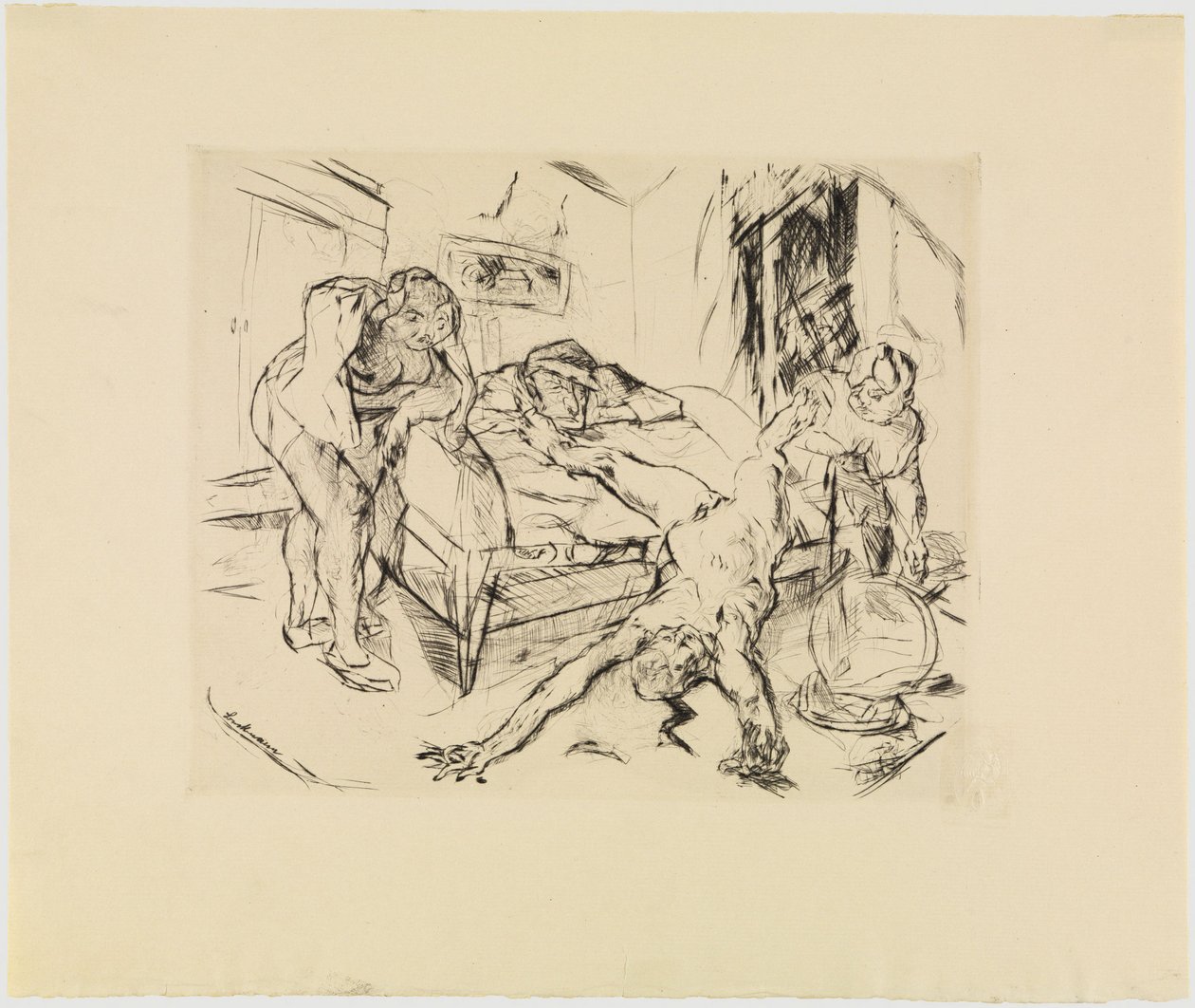 Natten af Max Beckmann