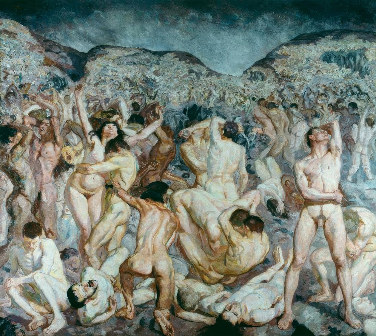 Kampen af Max Beckmann