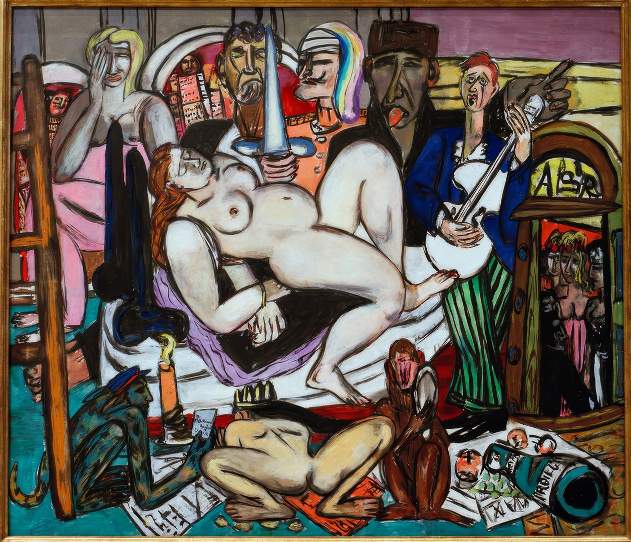 Byen af Max Beckmann