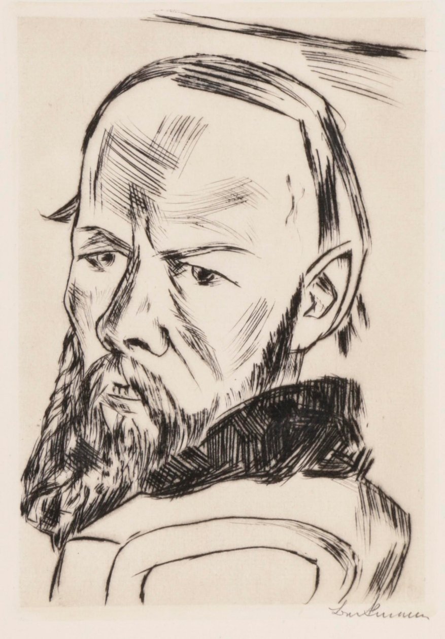 Dostojevskij II, 1921. af Max Beckmann