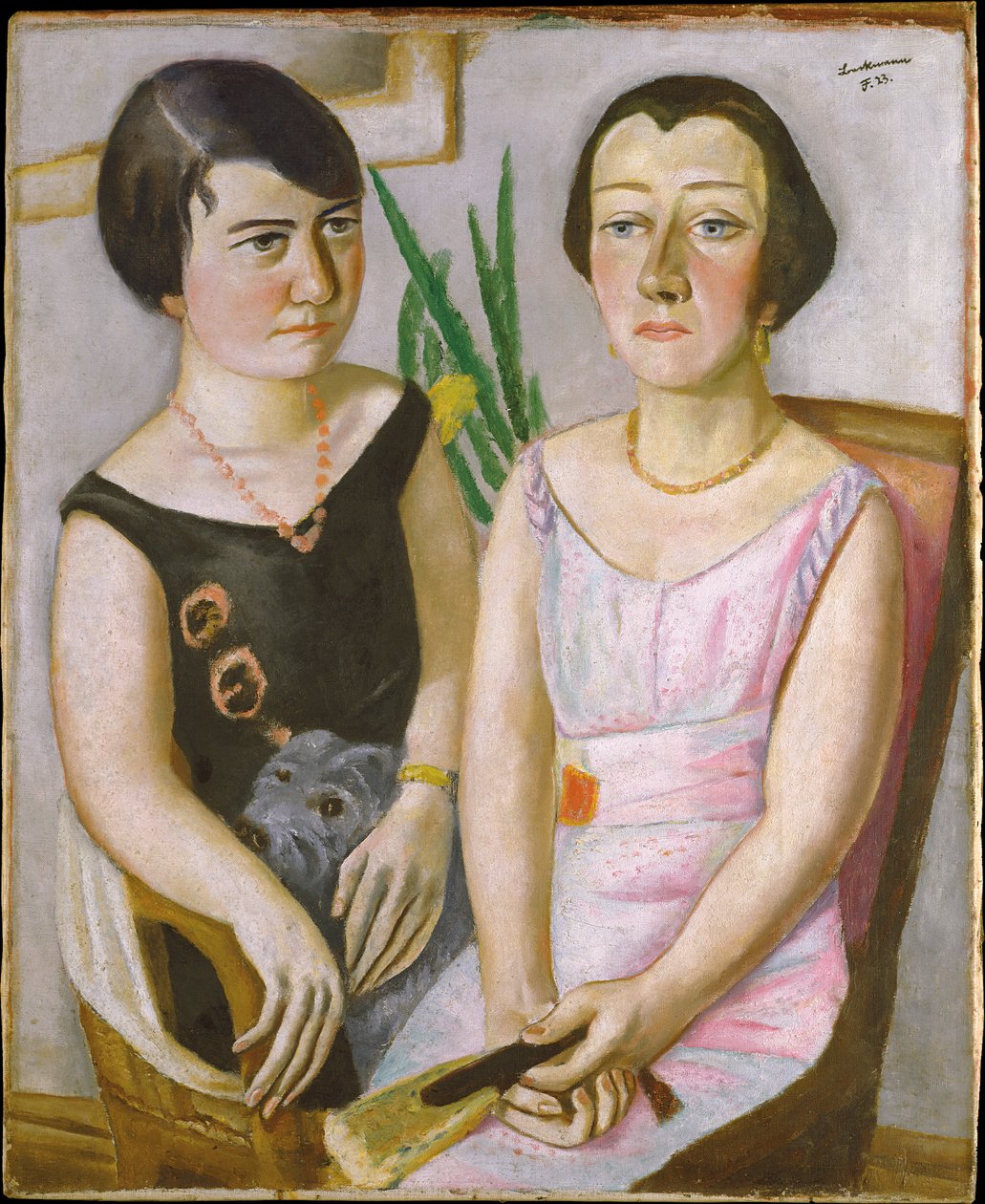 Dobbeltportræt af Max Beckmann