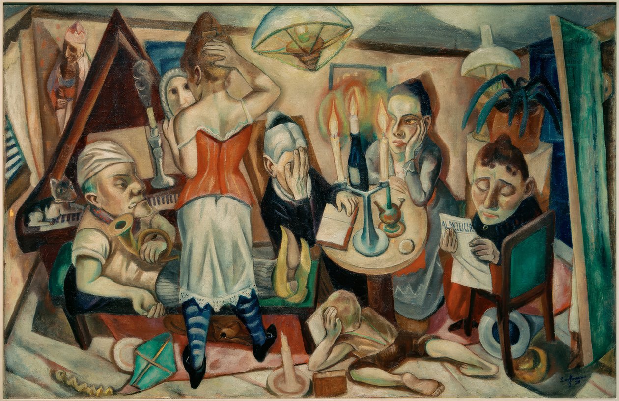Familie billede af Max Beckmann