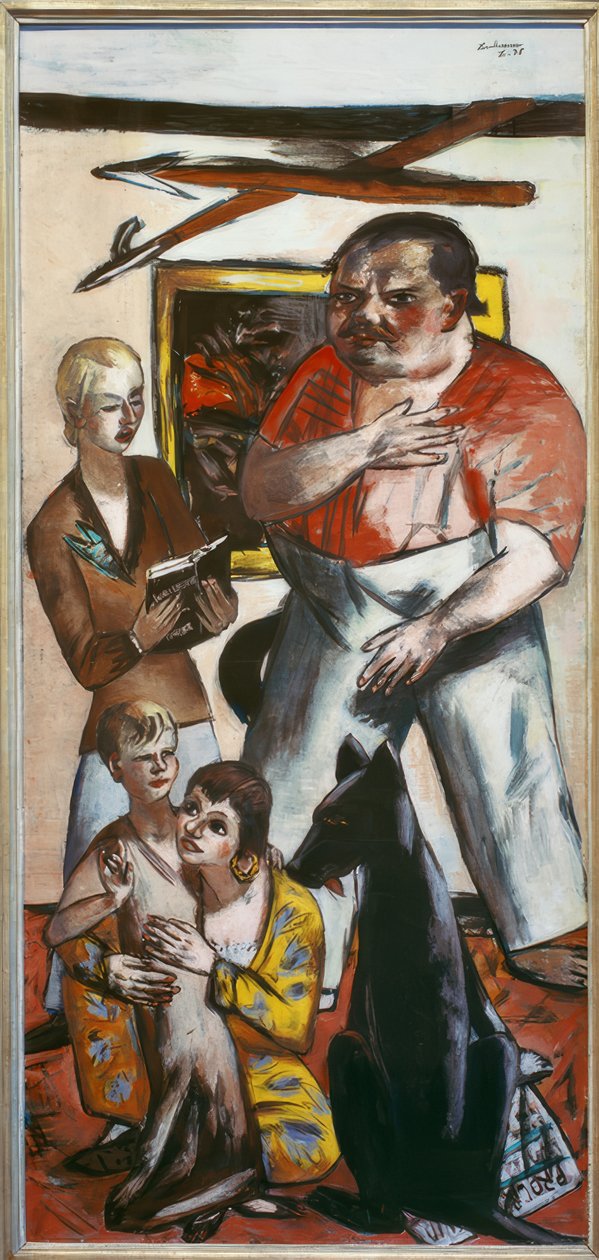 Familieportræt George af Max Beckmann
