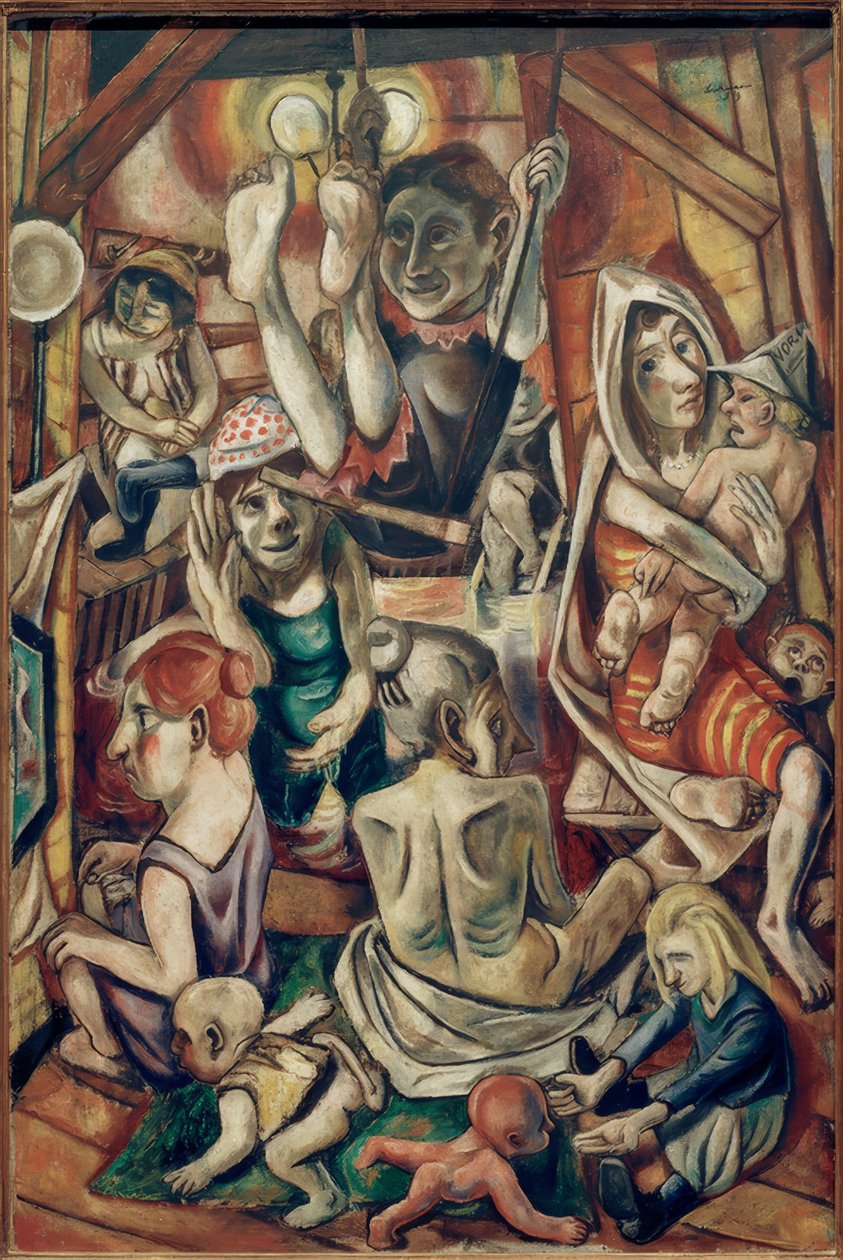 Kvinders bad af Max Beckmann
