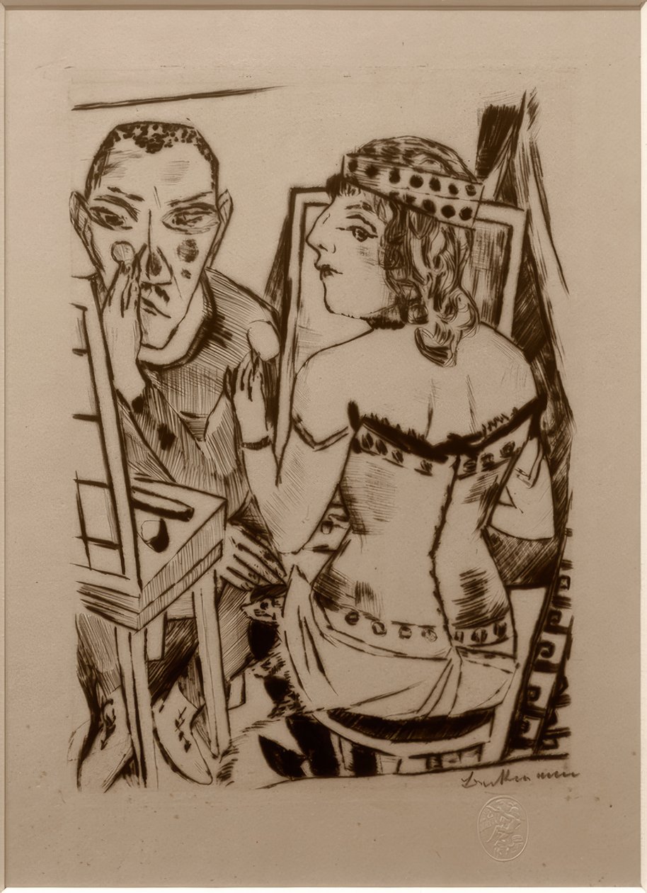 Gaderobe af Max Beckmann
