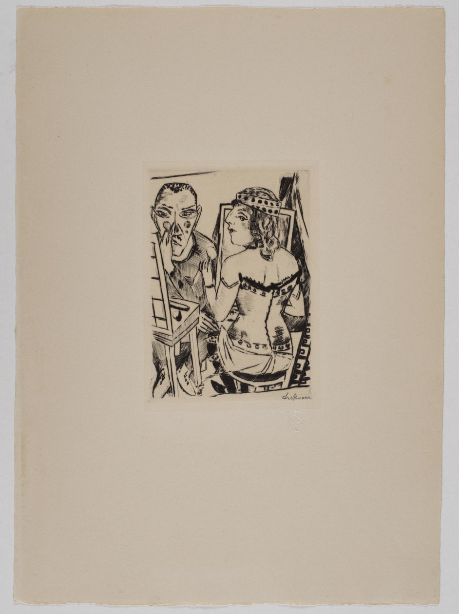 Garderobe af Max Beckmann