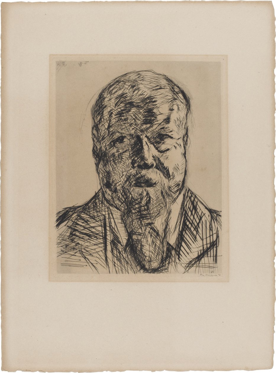 Gehejmeråd dr. Carl Robert (1850-1922) af Max Beckmann