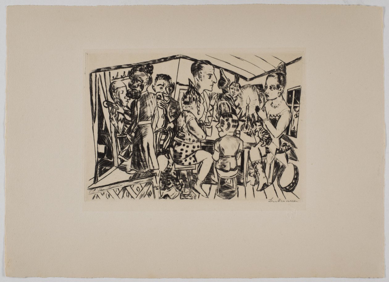 Bag kulisserne af Max Beckmann