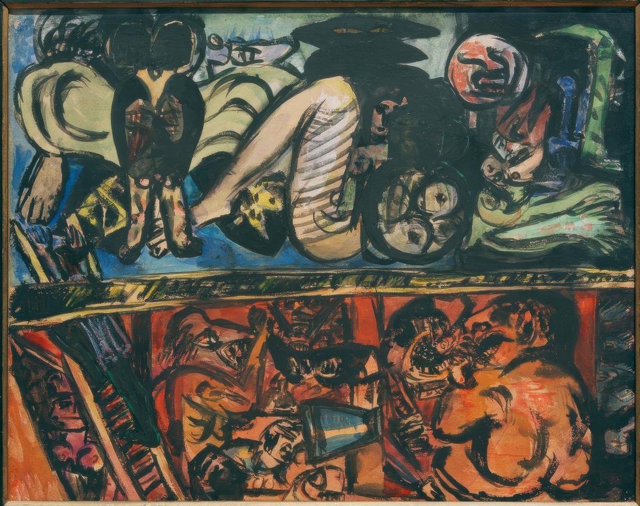 Helvede og Limbo af Max Beckmann