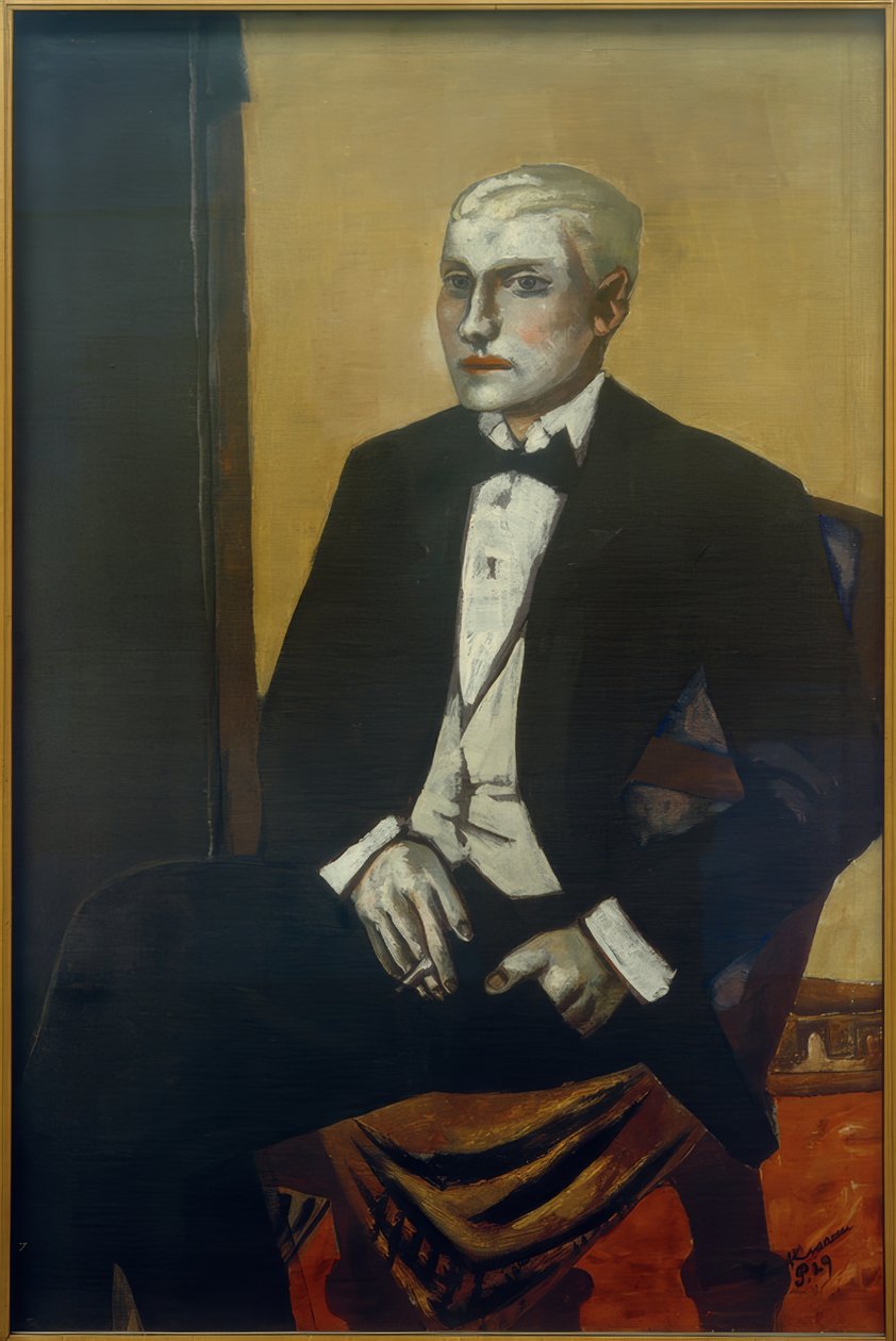 Ung argentiner af Max Beckmann