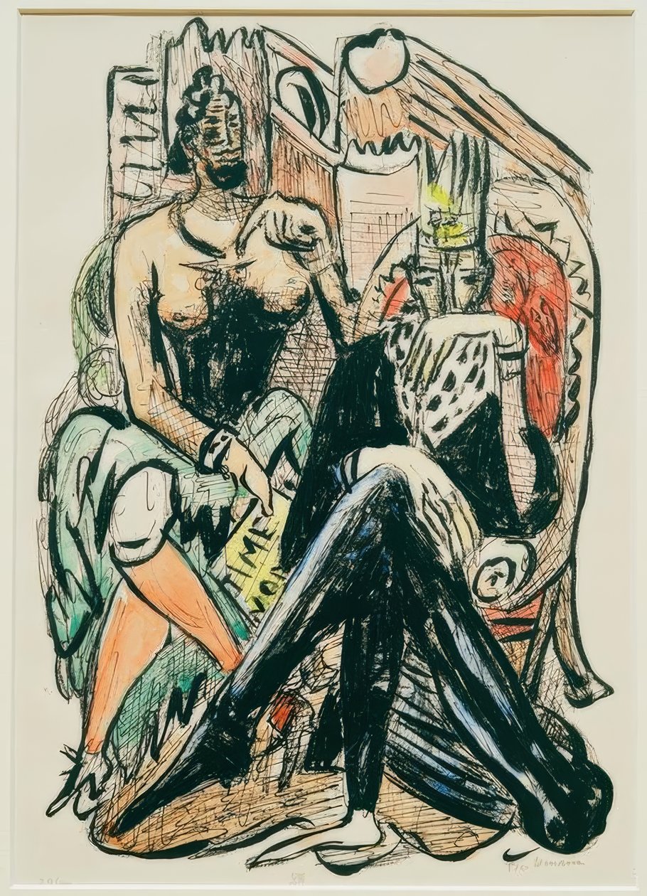 Konge og demagog af Max Beckmann