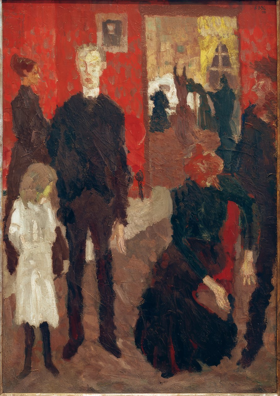 Lille dødsscene af Max Beckmann