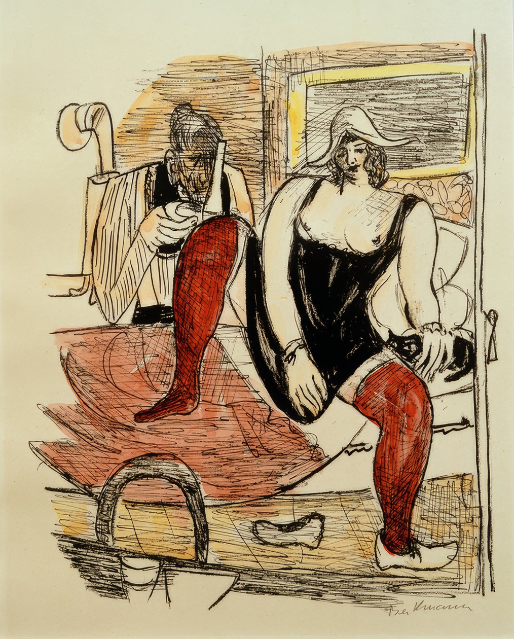 MORGEN (morgenen) af Max Beckmann