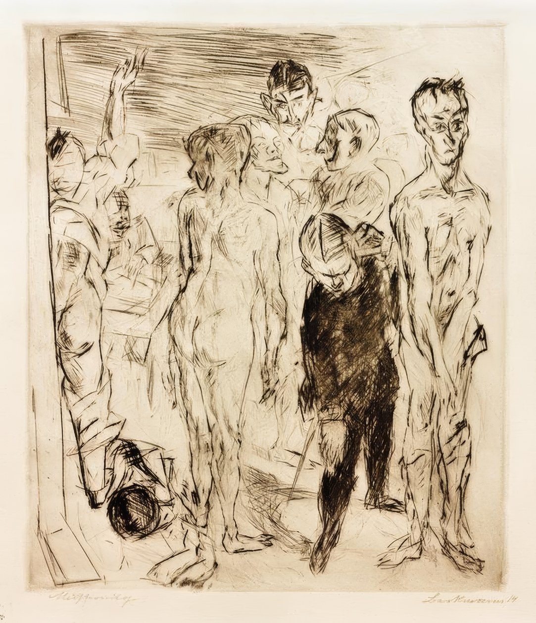 Mønstring af Max Beckmann