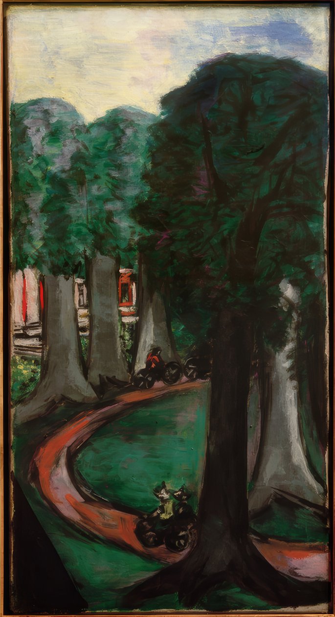 Parkweg af Max Beckmann