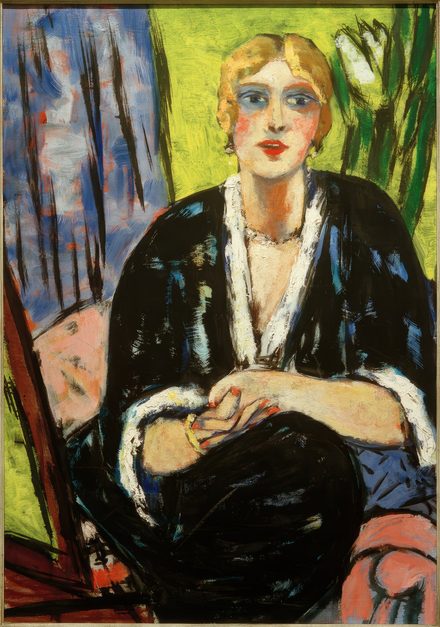 Portræt af Lilly von Schnitzler af Max Beckmann