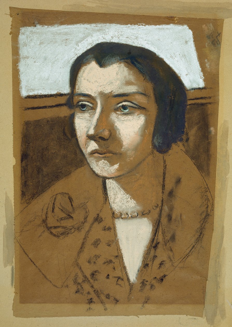 Portræt af Marie Swarzenski af Max Beckmann
