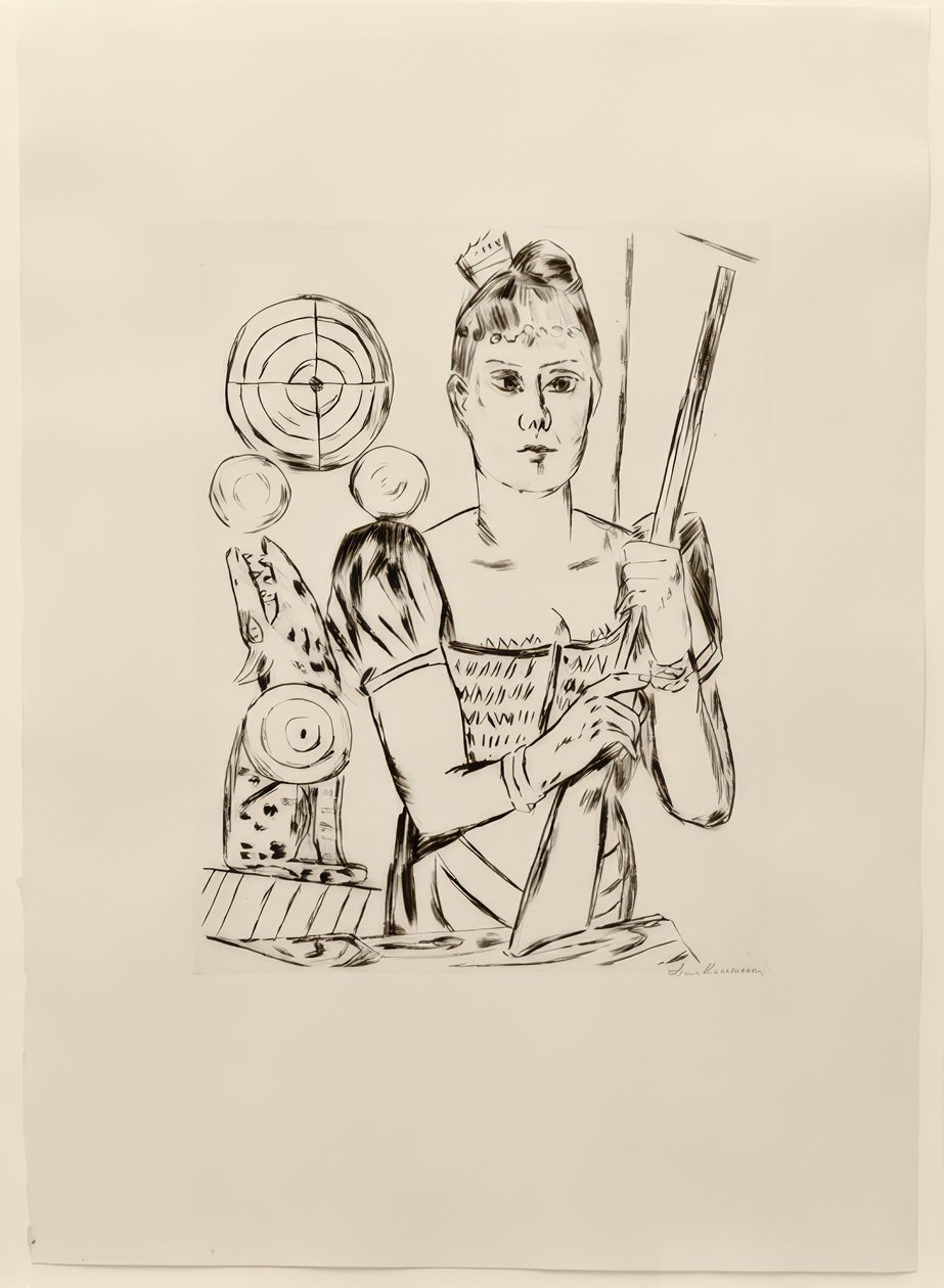 Skydegalleri af Max Beckmann