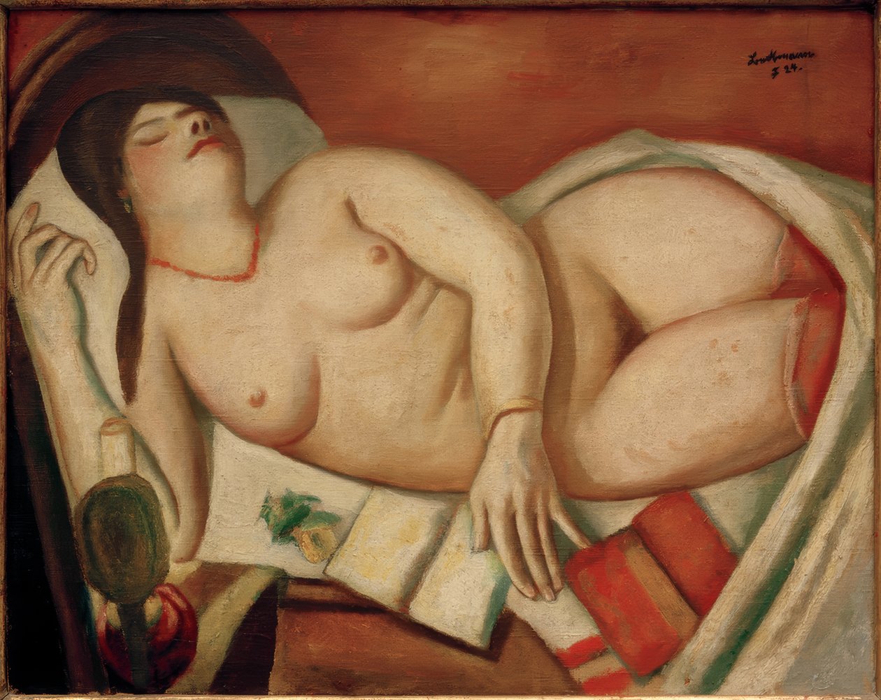 Sovende af Max Beckmann