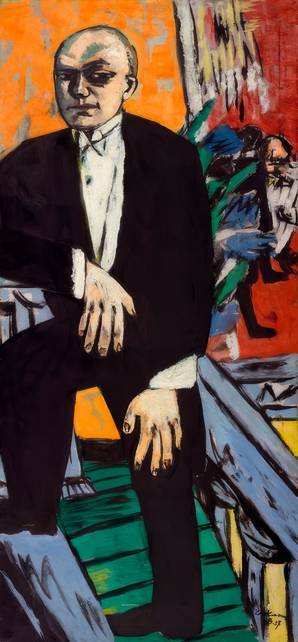 Selvportræt af Max Beckmann
