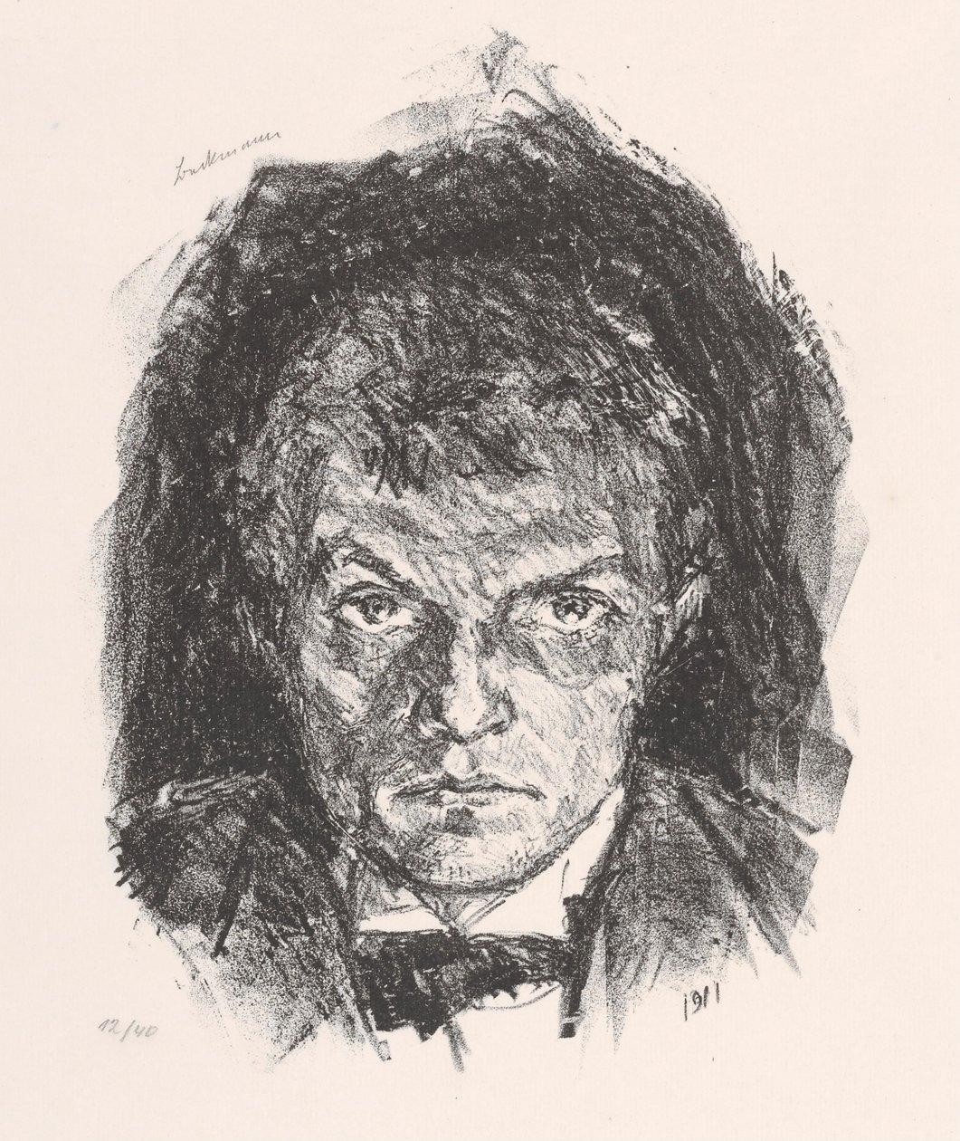 Selvportræt af Max Beckmann