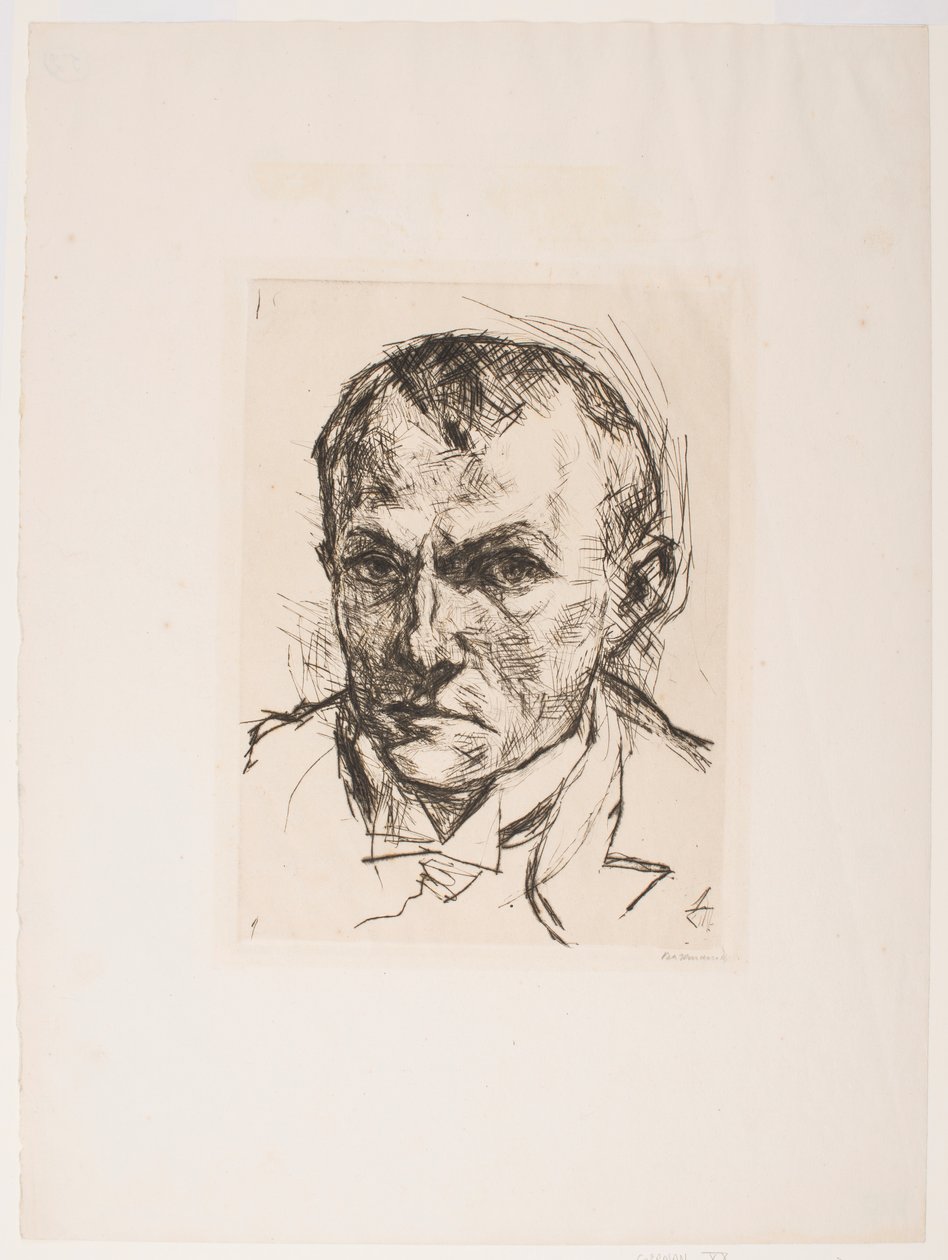 Selvportræt af Max Beckmann