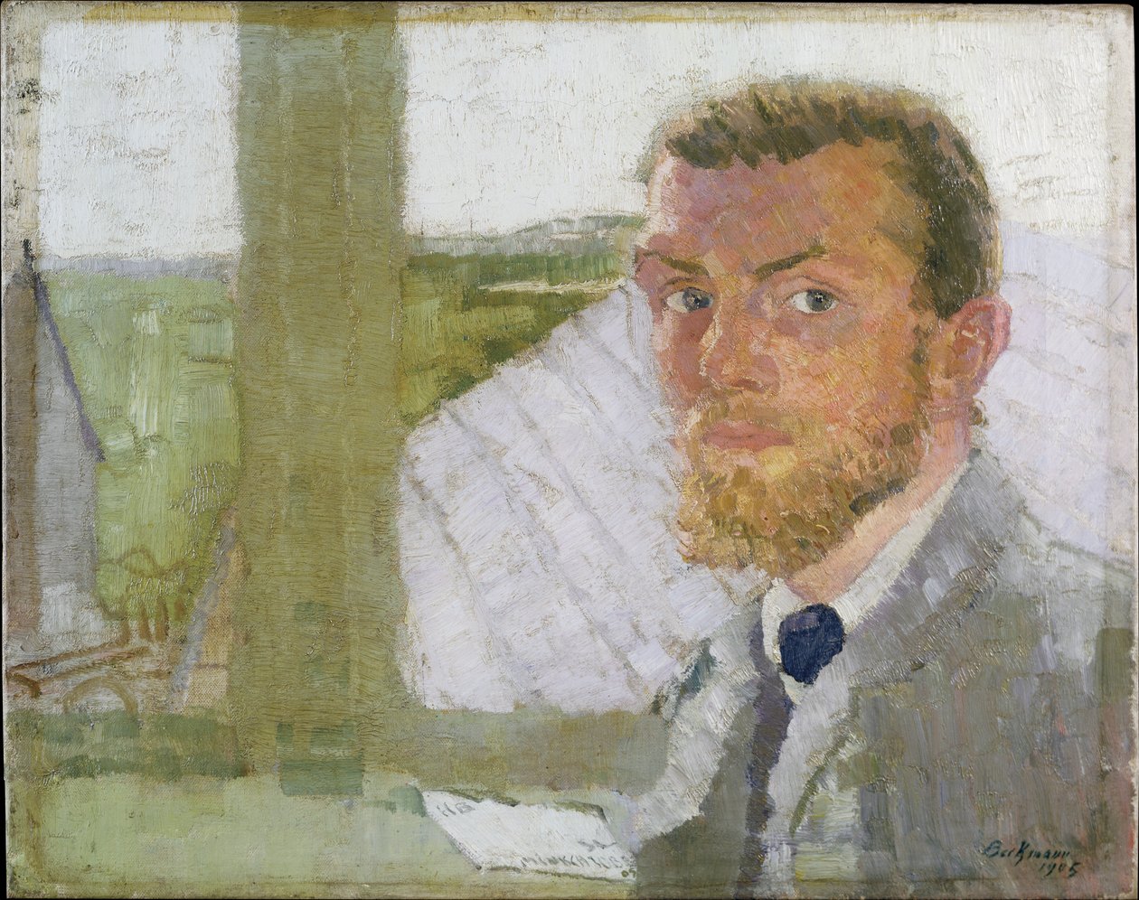 Selvportræt af Max Beckmann
