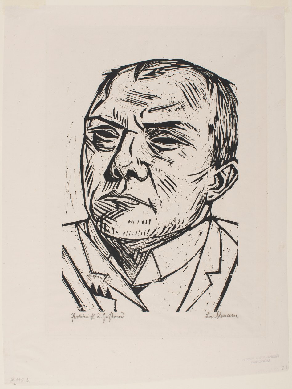 Selvportræt af Max Beckmann