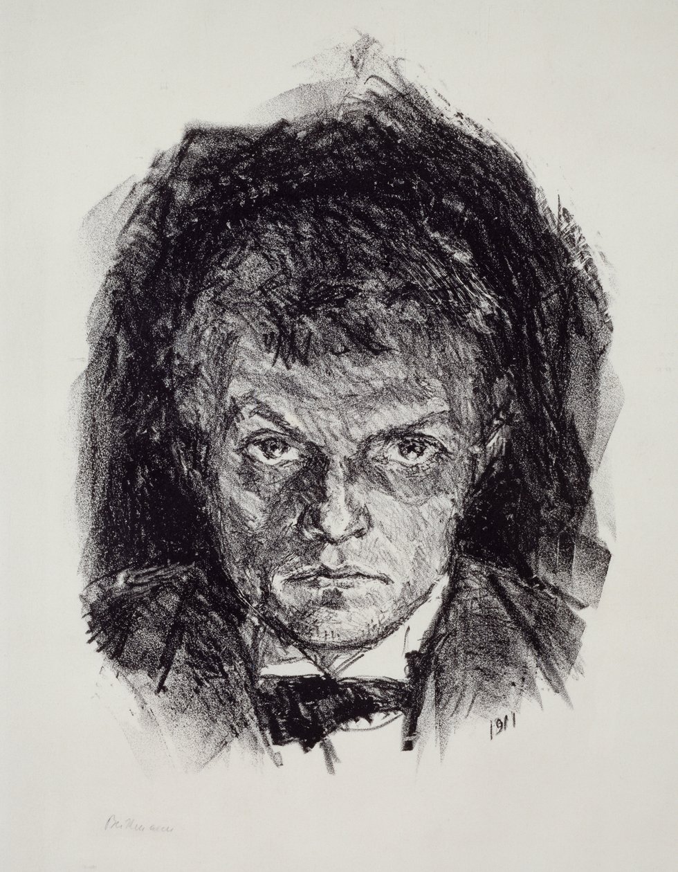 Selvportræt af Max Beckmann