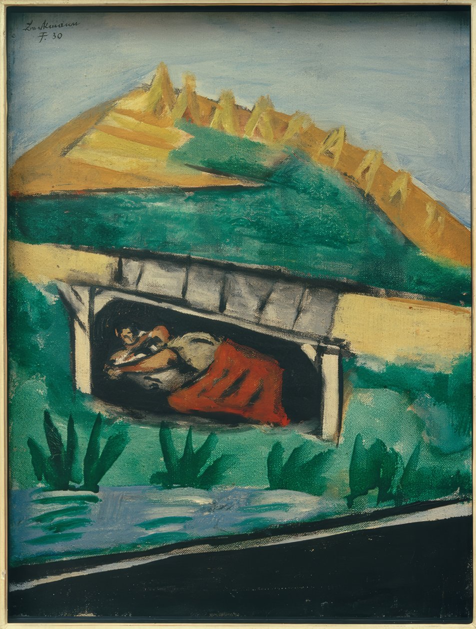 Sommer (elskere) af Max Beckmann