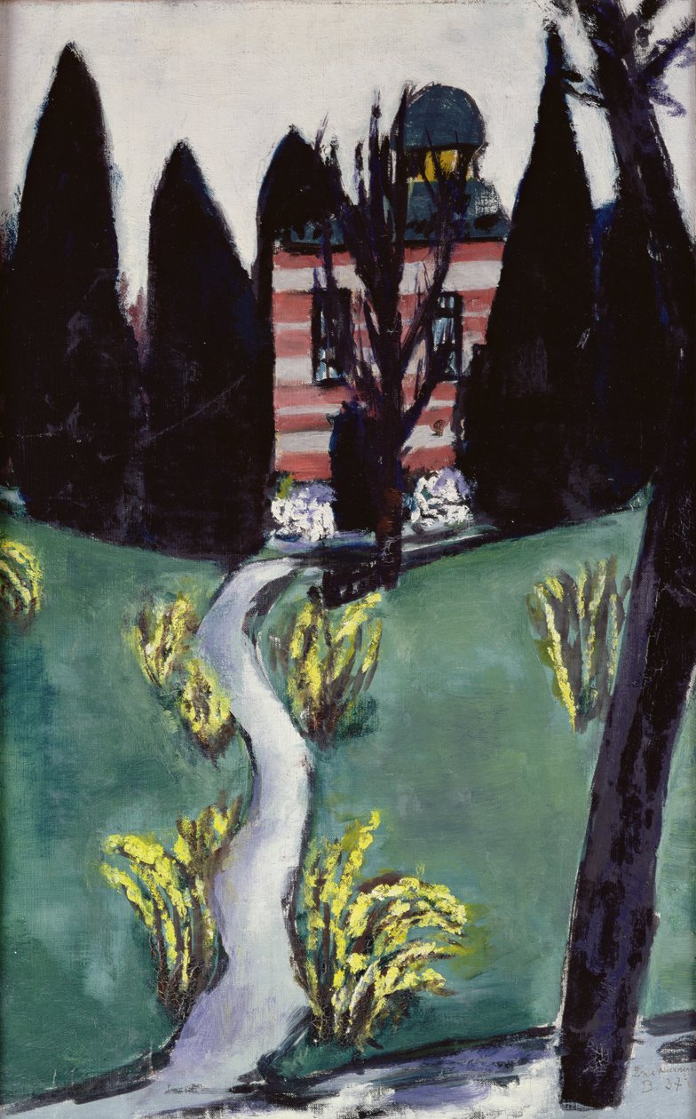 Stourdza-kapellet i Baden-Baden af Max Beckmann