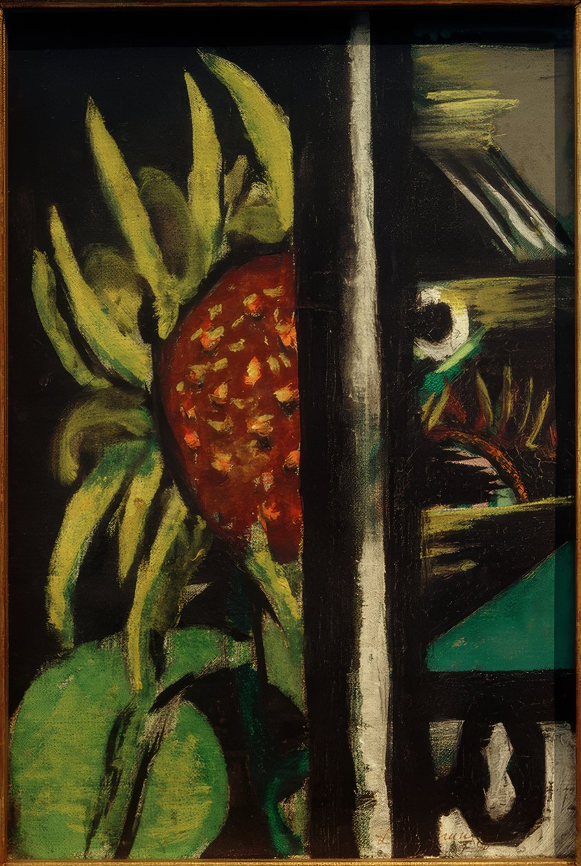 Solsikke af Max Beckmann
