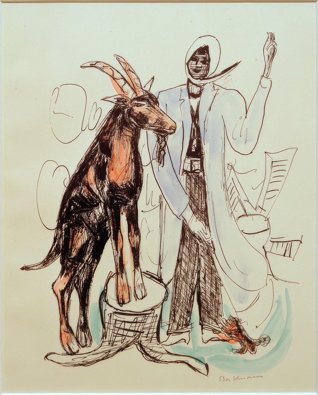 BUCK af Max Beckmann