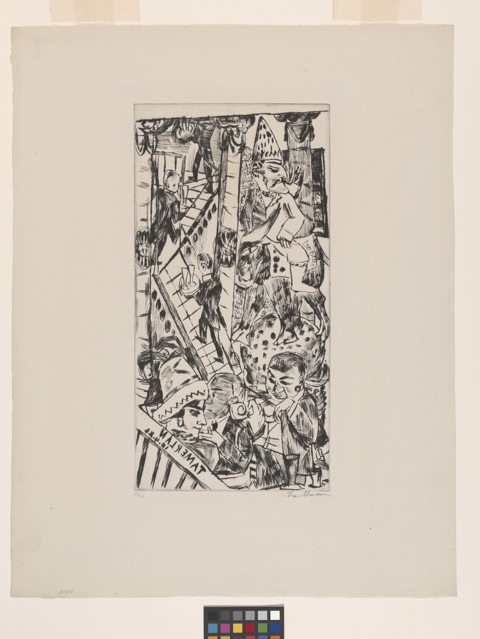 Tamerlan af Max Beckmann