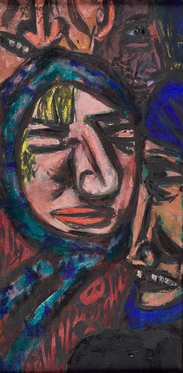 Die Bowery af Max Beckmann