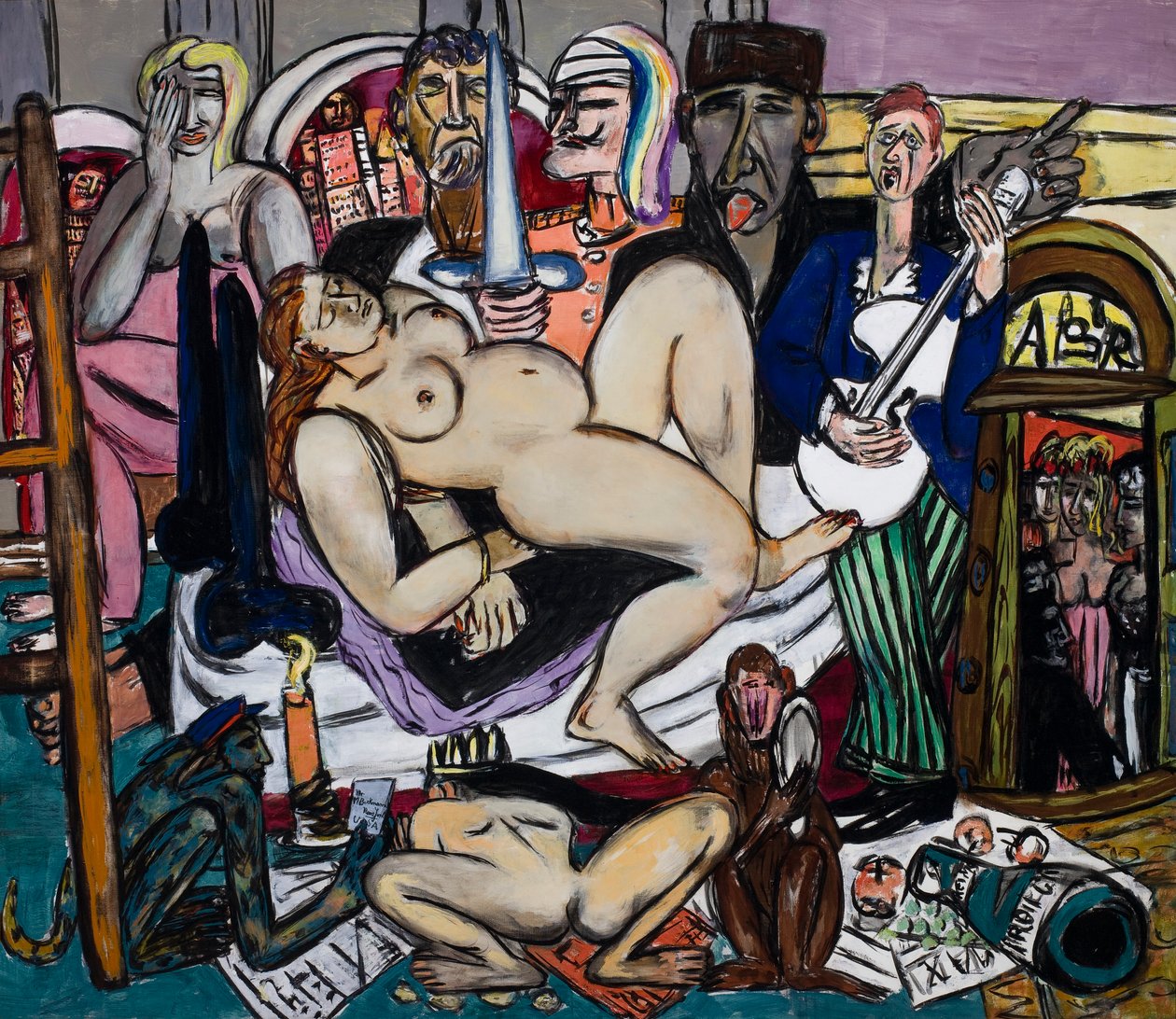 Byen (Bynat) af Max Beckmann