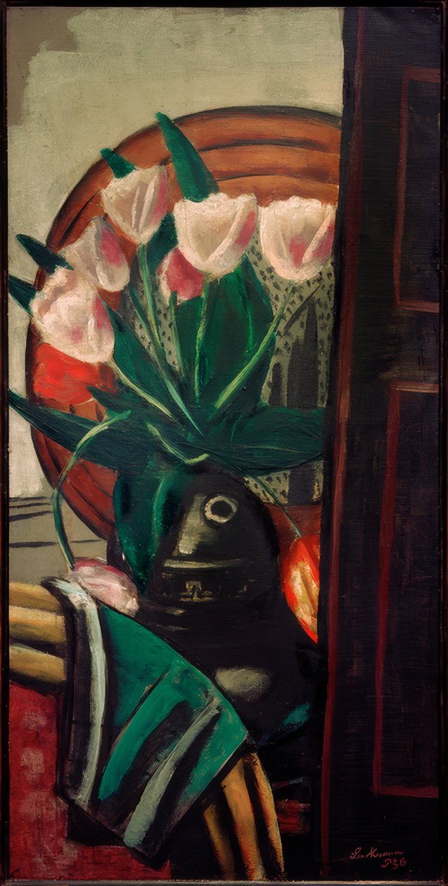 Tulipan stilleben af Max Beckmann