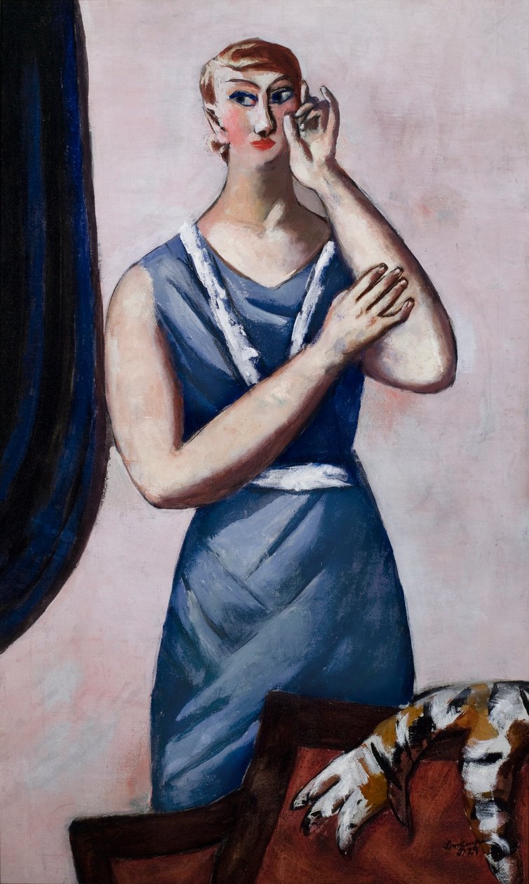 Valentine Tessier af Max Beckmann