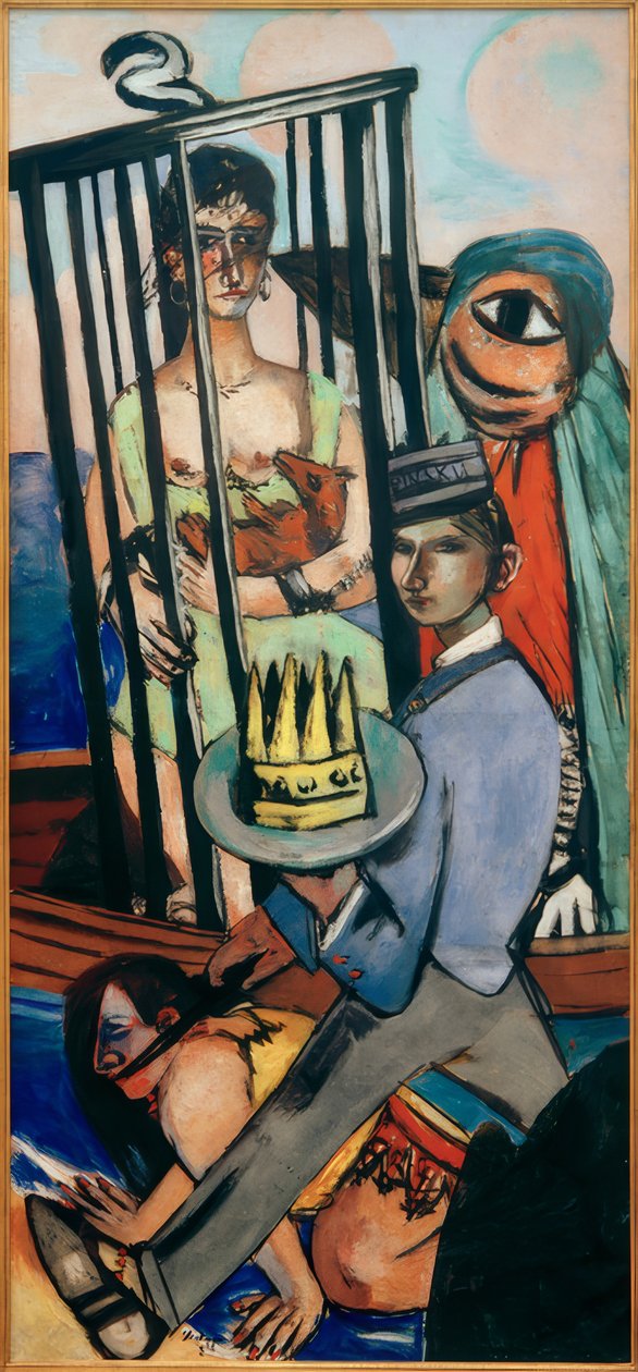 Temptation (Temptation of Saint Anthony) af Max Beckmann
