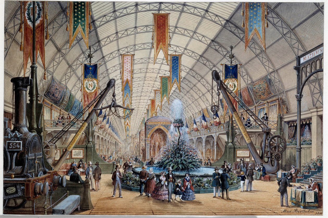 Industriel revolution: "" Udsigt over Palais de l